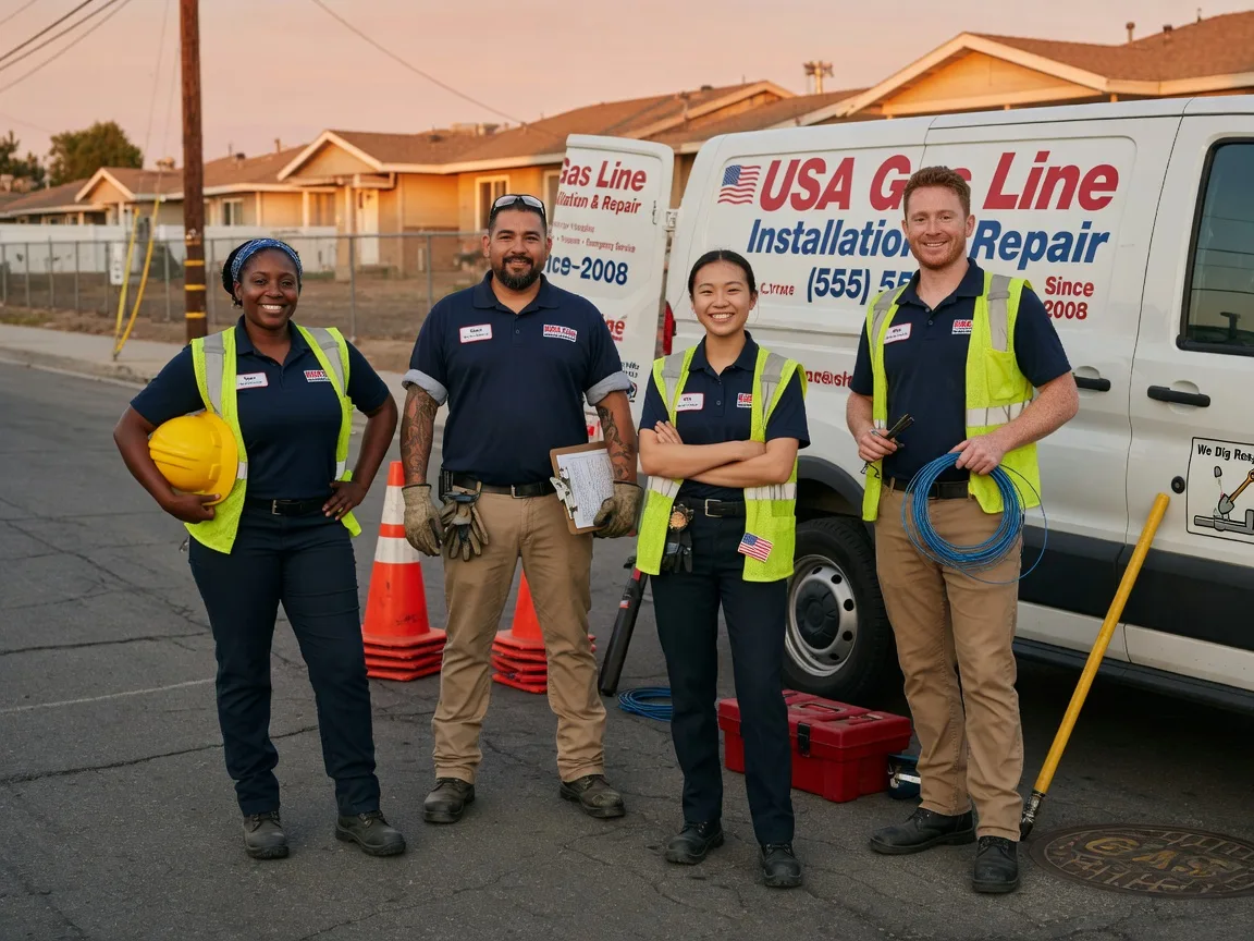 Gas Line Installation company in Delhi, CA